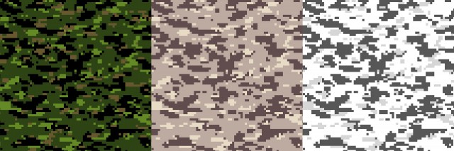 Camo Pattern SVG -  Canada