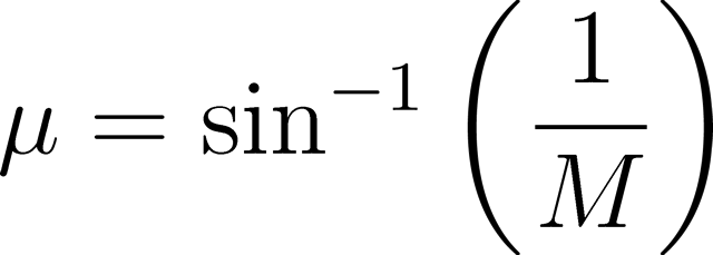 mach-angle-equation