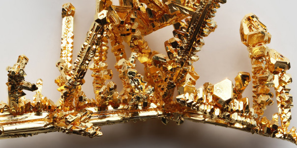 Gold-crystals