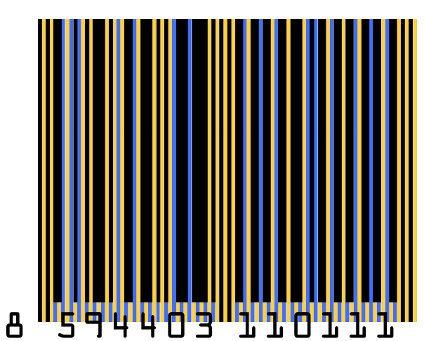 colorful barcodes